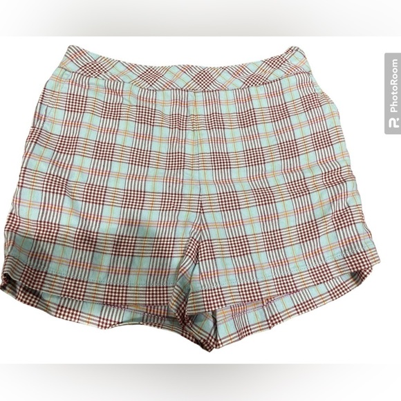 Anthropology MAEVE line plaid shorts. - Picture 1 of 3